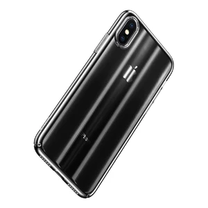 Чохол Baseus Aurora Series Transparent Black для iPhone XS Max - Фото 4