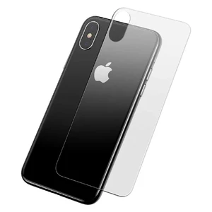 Захисне скло на задню панель Baseus Back Cover Tempered Glass для iPhone X | XS SGAPIPH58-ABM02 - Фото 1