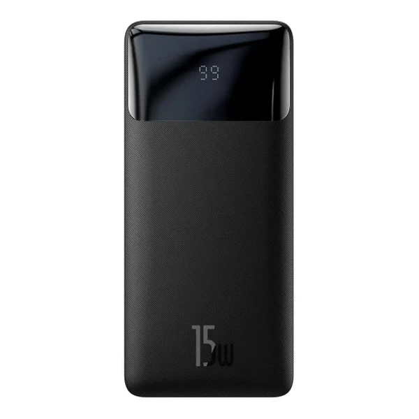 Повербанк Baseus Bipow Digital Display Power Bank Black 20000mAh 15W