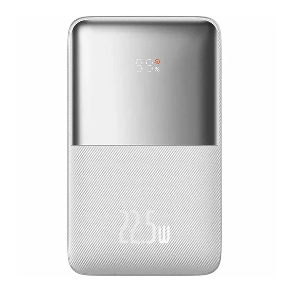 Повербанк Baseus Bipow Digital Display Power Bank White 20000mAh 22.5W