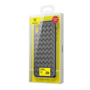 TPU чехол Baseus BV Weaving Case Black для iPhone X | XS - Фото 3