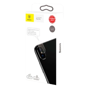 Защитное стекло на камеру Baseus Camera Lens 0.15mm для iPhone X | XS - Фото 3