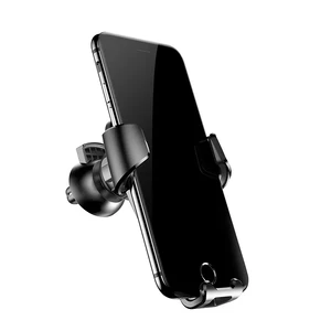 Автодержатель Baseus Gravity Car Mount Black для смартфонов - Фото 4