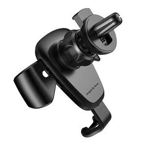 Автодержатель Baseus Gravity Car Mount Black для смартфонов - Фото 6