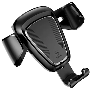 Автодержатель Baseus Gravity Car Mount Black для смартфонов - Фото 3