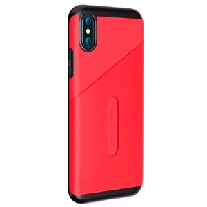 Чехол-накладка Baseus Card Pocket Red для iPhone X | XS - Фото 3