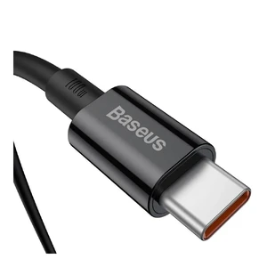 Зарядний кабель Baseus Superior Series Type-C to Type-C 100W 1m Black - Фото 2