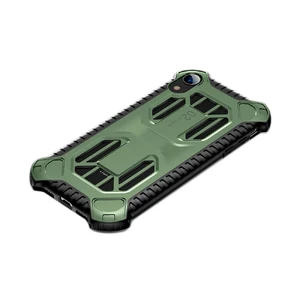 Протиударний чохол Baseus Cold Front Cooling Green для iPhone XR - Фото 3