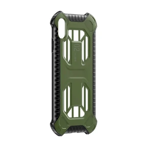 Протиударний чохол Baseus Cold Front Cooling Green для iPhone XR - Фото 2