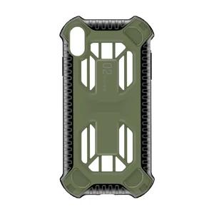 Протиударний чохол Baseus Cold Front Cooling Green для iPhone XR 101112605C - Фото 1