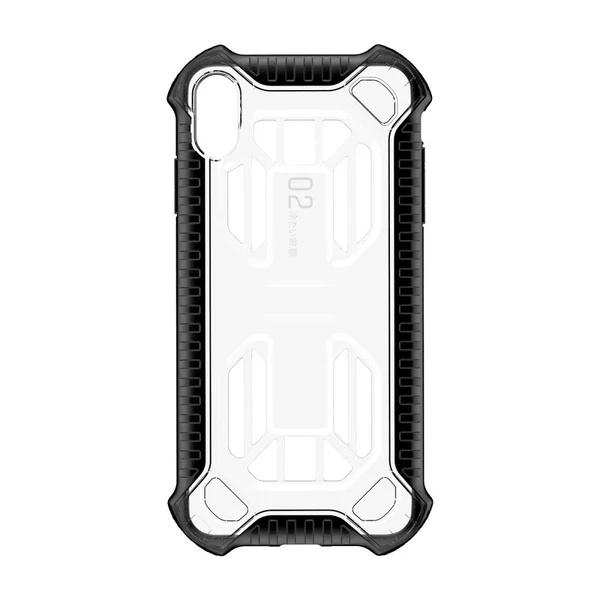 Протиударний чохол Baseus Cold Front Cooling Transparent для iPhone X | XS