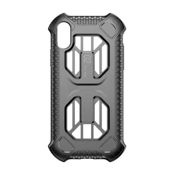 Чохол з охолодженням Baseus Cold Front Cooling Black для iPhone X | XS