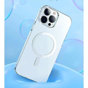 Защитный чехол-накладка Baseus Crystal Magnetic для iPhone 13 Pro Max - Фото 5