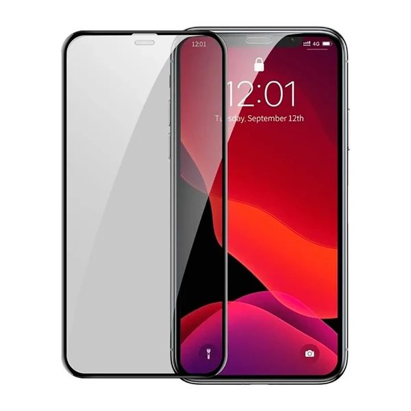 Захисне скло Baseus Curved Privacy Tempered Glass Black для iPhone 11 | XR