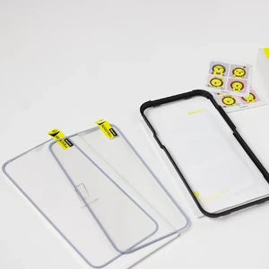 Ультратонке захисне скло Baseus Curved-screen Tempered Glass 0.23mm Black для iPhone 12 Pro Max (2 шт.) - Фото 3