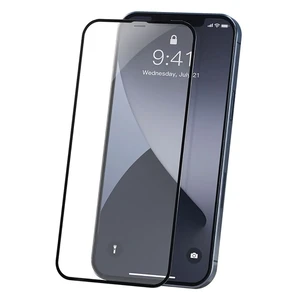 Ультратонке захисне скло Baseus Curved-screen Tempered Glass 0.23mm Black для iPhone 12 Pro Max (2 шт.)
