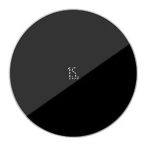 Беспроводное зарядное устройство Baseus Simple Wireless Charger 15W Black WXJK-B01 - Фото 1