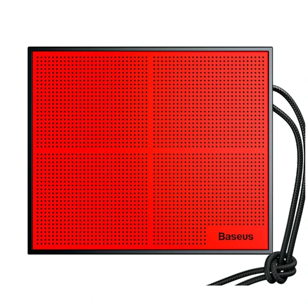 Портативна колонка Baseus Encok E05 Black | Red