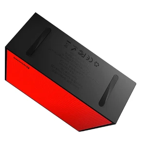 Портативна колонка Baseus Encok E05 Black | Red - Фото 2