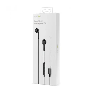 Наушники Baseus Encok Wire Earphone C16 Black с USB-C коннектором - Фото 4