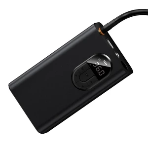 Портативний автомобільний насос Baseus Energy Source Inflator Pump Black - Фото 4