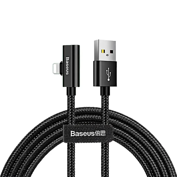Кабель-перехідник Baseus Entertaining Audio Cable Lightning to USB 1m Black