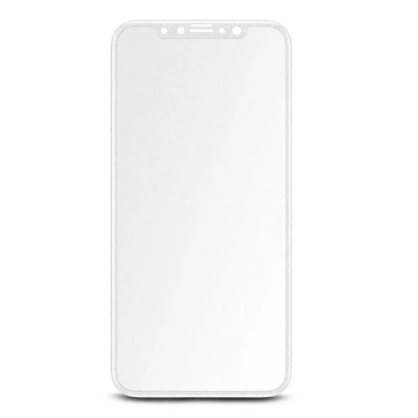 Матовое полноэкранное защитное стекло Baseus 3D Silk-Screen 0.23mm White для iPhone 11 Pro | X | XS