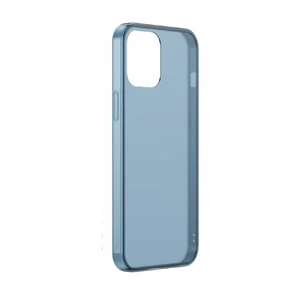 Скляний чохол BASEUS Frosted Glass Phone Case Blue для iPhone 12 | 12 Pro