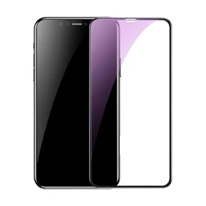 Защитное стекло Baseus Full Anti-Blue Light Tempered Glass 0.3mm Black для iPhone 11 Pro Max | XS Max - Фото 2