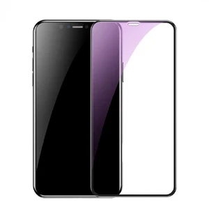 Защитное стекло Baseus Full Coverage Anti-Blue Light Tempered Glass 0.3mm для iPhone 11 | XR - Фото 2