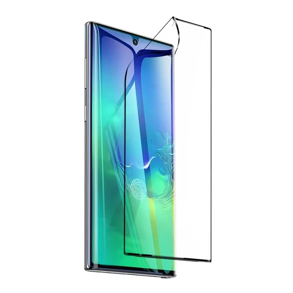 Захисна плівка Baseus Full-Screen Soft Protector Black для Samsung Galaxy Note 10 в Одесі