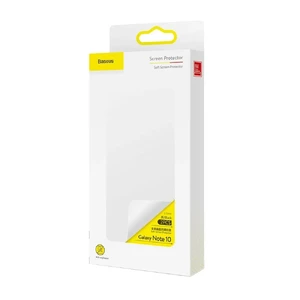 Защитная пленка Baseus Full-Screen Soft Protector Black для Samsung Galaxy Note 10 - Фото 5