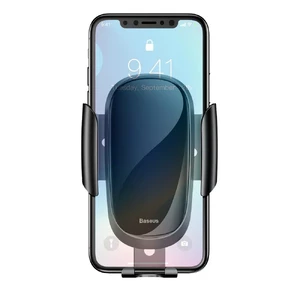 Універсальний автодержатель Baseus Future Series Gravity Black - Фото 6