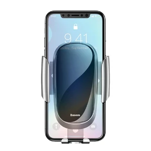 Універсальний автодержатель Baseus Future Series Gravity Silver - Фото 4