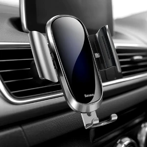 Універсальний автодержатель Baseus Future Series Gravity Silver - Фото 7