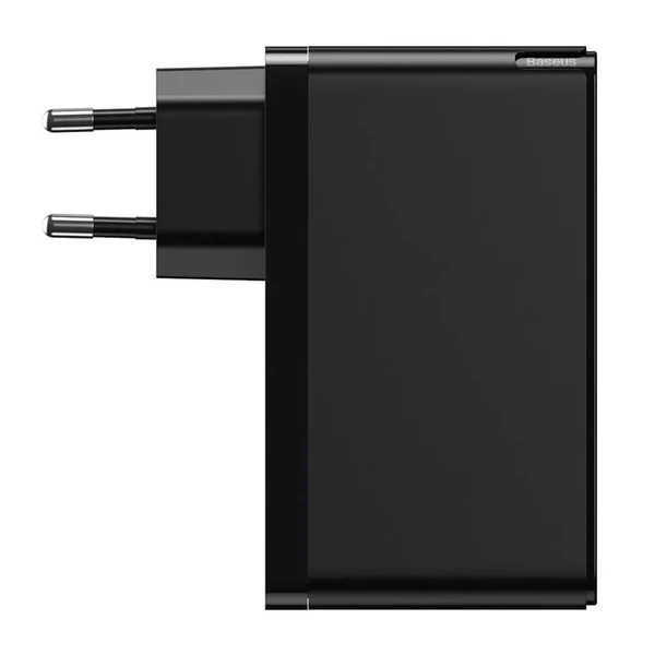 Зарядний пристрій Baseus GaN Mini 120W (2xType-C, USB; Cable USB-C to USB-C) 5A