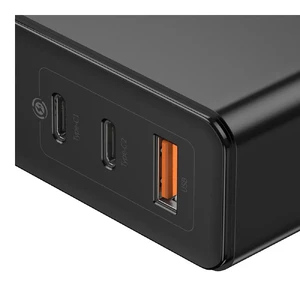 Зарядний пристрій Baseus GaN Mini 120W (2xType-C, USB; Cable USB-C to USB-C) 5A - Фото 5
