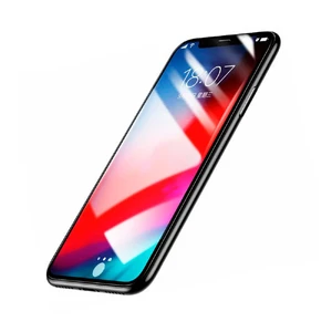 Переднее + заднее защитное стекло Baseus Glass Film Set Transparent для iPhone XR - Фото 2