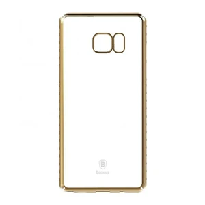 Пластиковий чохол Baseus Glitter Case Gold для Samsung Galaxy Note 7