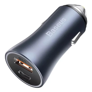 Швидка автомобільна зарядка Baseus Golden Contactor Pro Car Charge 40W - Фото 2