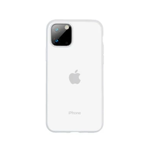 Чохол Baseus Jelly Liquid Silica Gel Transparent White для iPhone 11 Pro - Фото 2