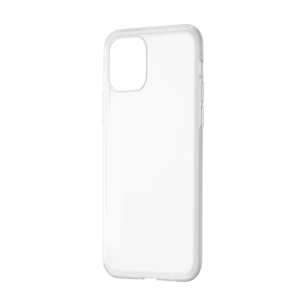 Чохол Baseus Jelly Liquid Silica Gel Transparent White для iPhone 11 у Львові