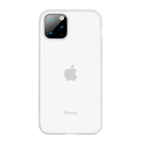 Чохол Baseus Jelly Liquid Silica Gel Transparent White для iPhone 11 Pro Max