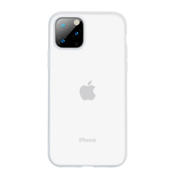 Чохол Baseus Jelly Liquid Silica Gel Transparent White для iPhone 11 Pro Max