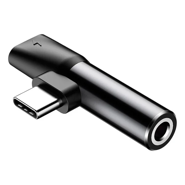Перехідник Baseus L41 USB Type-C to USB Type-C | AUX 3.5mm Black