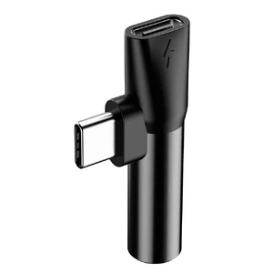 Переходник Baseus L41 USB Type-C to USB Type-C | AUX 3.5mm Black - Фото 2