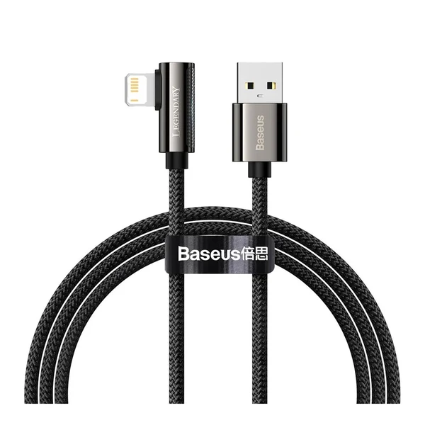 Зарядний кабель Baseus Legend Series Elbow Fast Charging USB to Lightning 1m