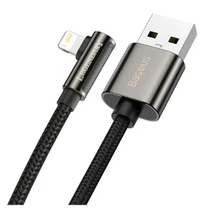Зарядний кабель Baseus Legend Series Elbow Fast Charging USB to Lightning 2m - Фото 2