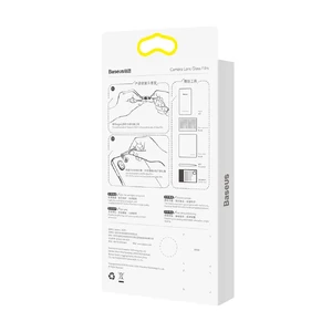 Захисне скло на камеру Baseus Lens Tempered Glass 0.2 mm Transparent для Huawei Mate 20 - Фото 6