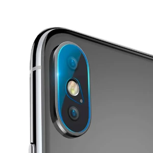 Защитное стекло на камеру Baseus Lens Tempered Glass для iPhone X | XS | XS Max (2 стекла) SGAPIPH65-JT02 - Фото 1